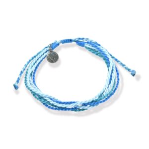 Ocean plastic friendship bracelet